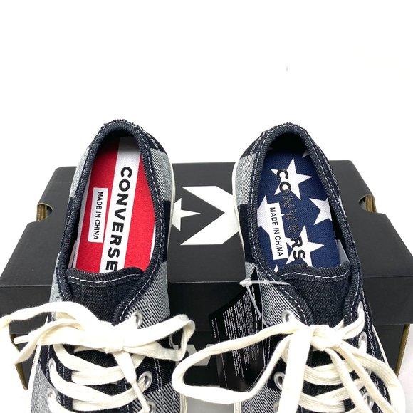 🌿Sale🌿 Converse Jack Purcell Low Canvas Black White Men’s Size 9.5 167830C - Picture 6 of 10